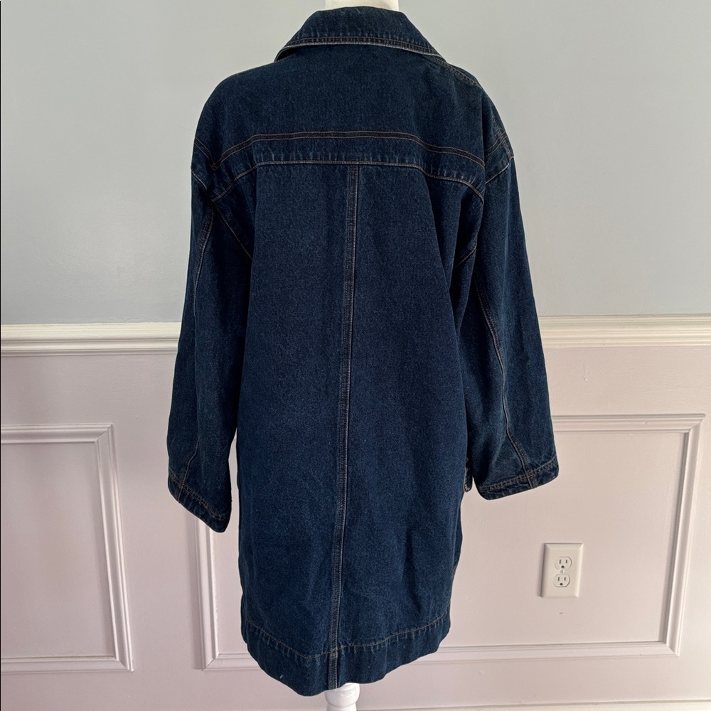 Charter Club Weekend Wear Red Plaid Cotton Chore Coat Sz Large Outerwear Flannel - Picture 10 of 15